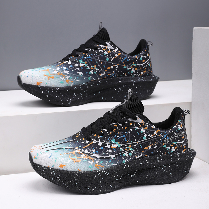 Running Shoe Carbon - Herren-Marathon-Laufschuhe, Unisex, Carbon-Board, Sport, atmungsaktiv, leicht,