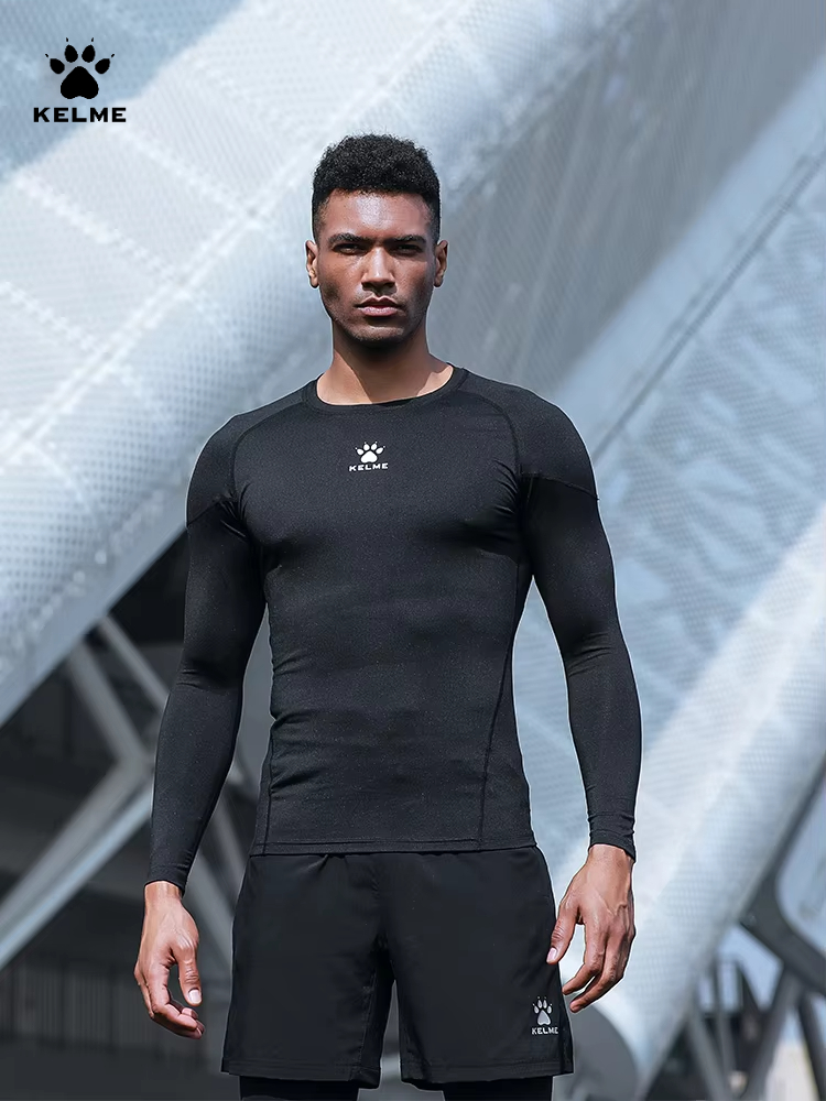Running Gear Quick Dry - Kelme Herren Outdoor-Lauf-T-Shirt, Sportstrumpfhose, Kompression, Fitnesstraining,
