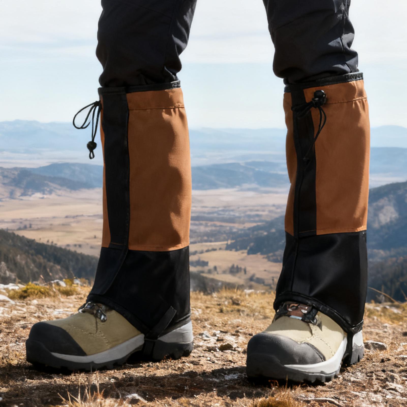 Running Gear In Rain - Wasserdichte Beingamaschen zum Wandern, verstellbare regensichere