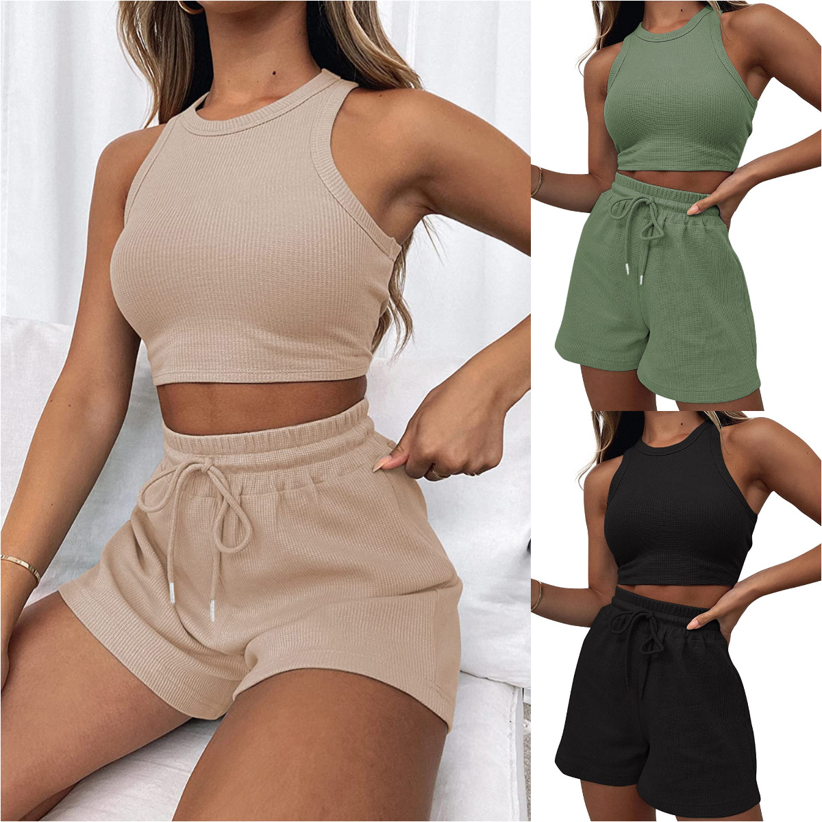 Running Gear Women - Heißer Verkauf frauen Shorts 2-teiliges Set