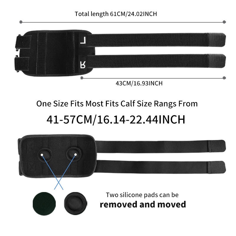 Running Recovery Gear - 1 Paar Kniebandagen, atmungsaktive Kompressions-Kniebandage für