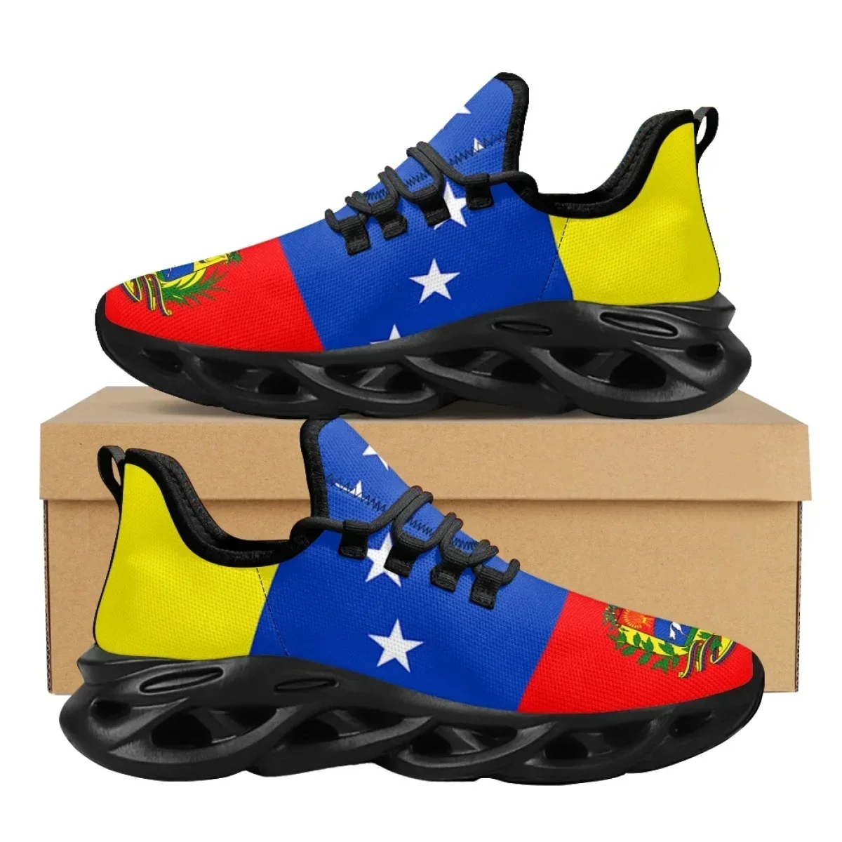 Venezuela-Flaggen-Sneaker für  – Running Gear Women Bewertung und Preis