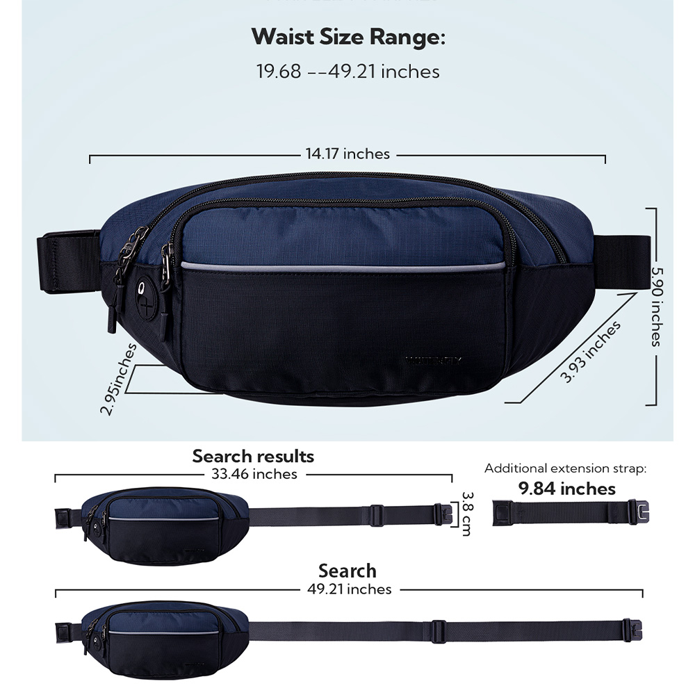 WATERFLY Fanny Pack Taille Tas – Running Zwift Bewertung und Preis