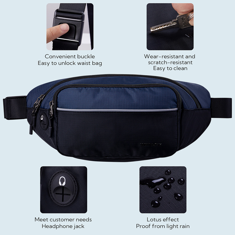 WATERFLY Fanny Pack Taille Tas – Running Zwift Bewertung und Preis
