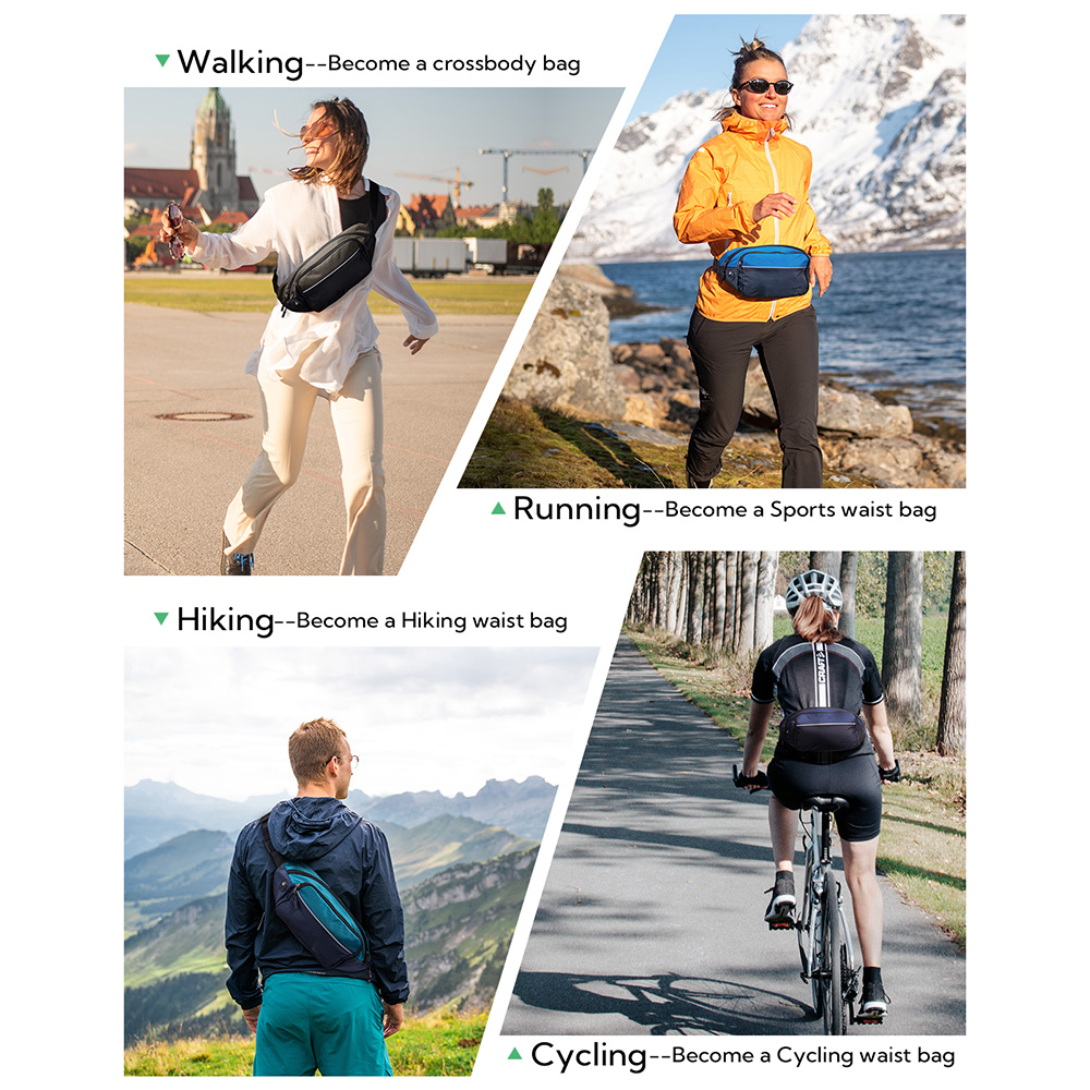 WATERFLY Fanny Pack Taille Tas – Running Zwift Bewertung und Preis