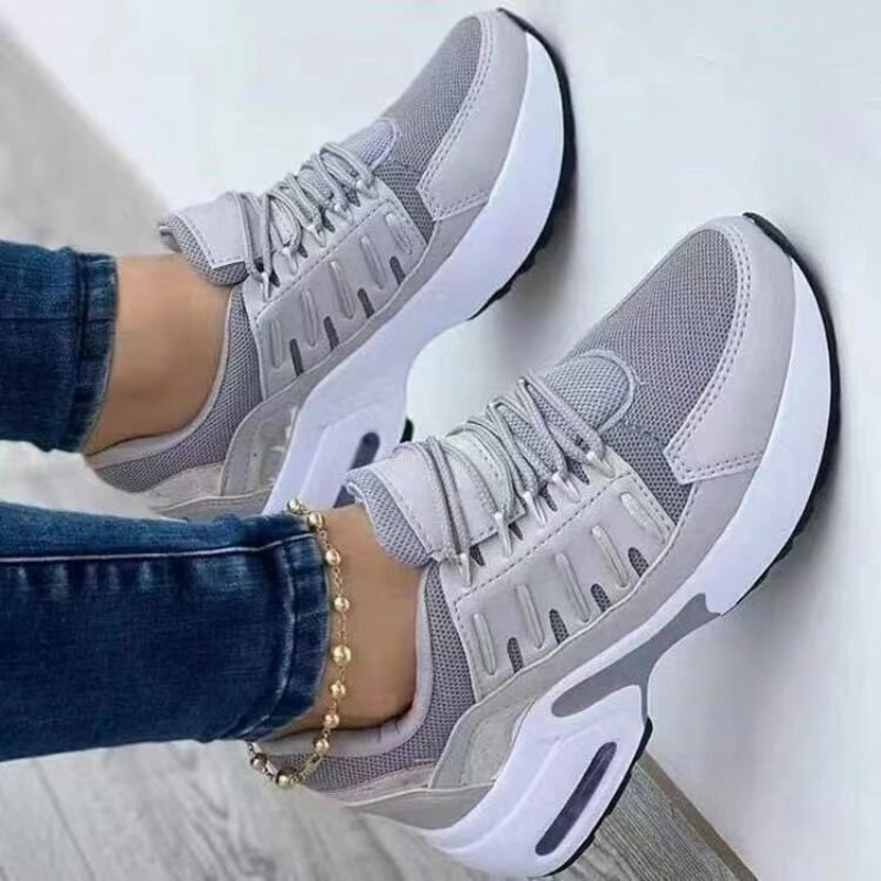 Damenmode-Sneaker mit Plateau, – Running Gear Women Bewertung und Preis
