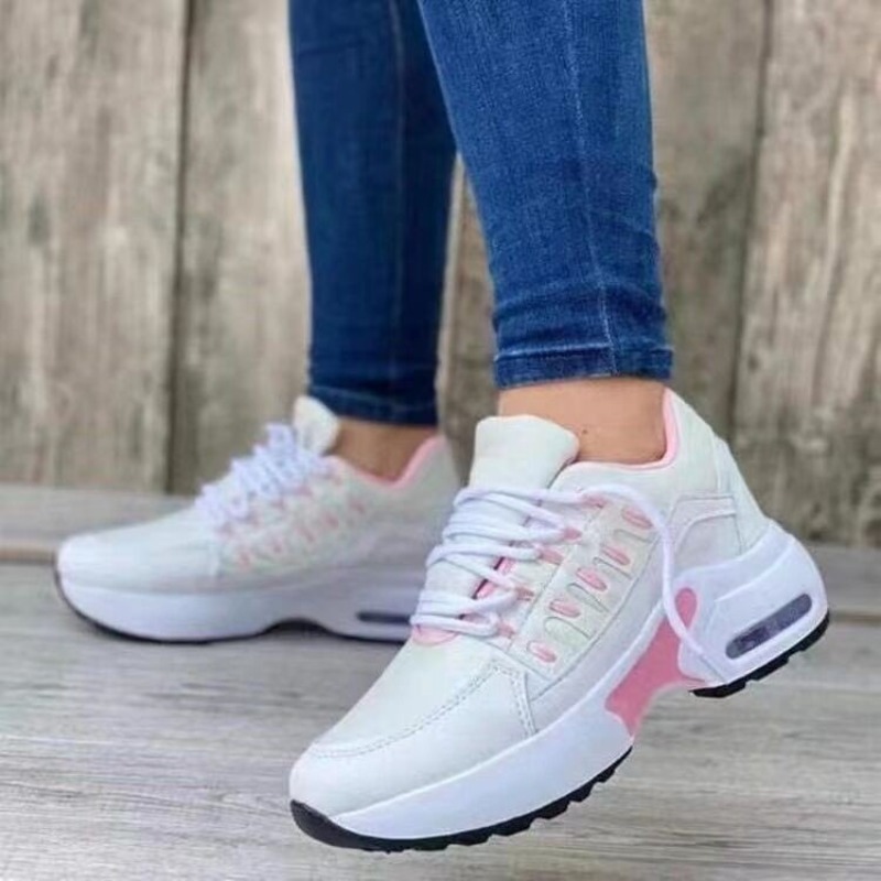 Damenmode-Sneaker mit Plateau, – Running Gear Women Bewertung und Preis